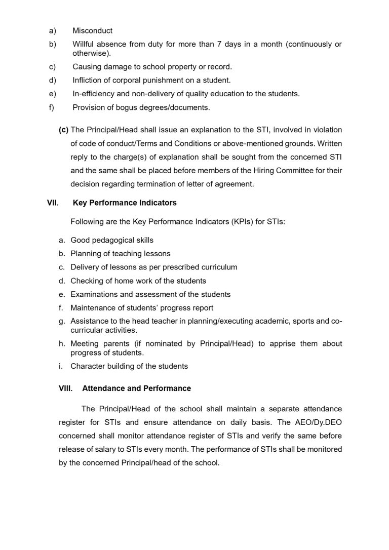 STI Merit Calculation Process