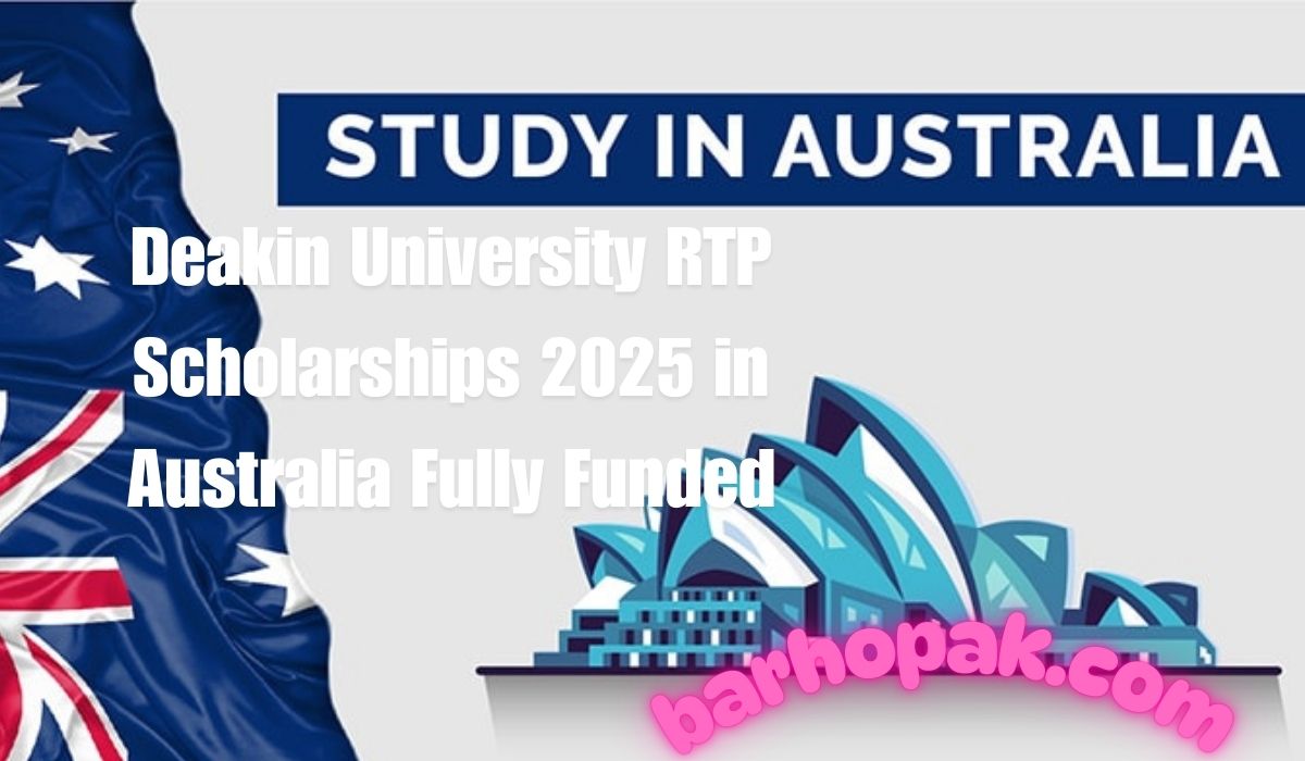 Deakin University RTP Scholarships 2025 in Australia Fully Funded